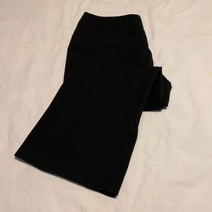 Black Wide Leg Trousers, 14P